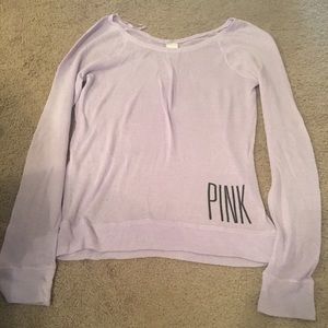 Vs PINK lavender cardigan
